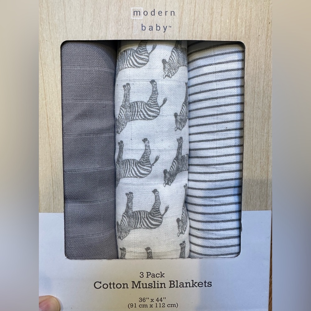 Modern Baby Muslin Blankets
